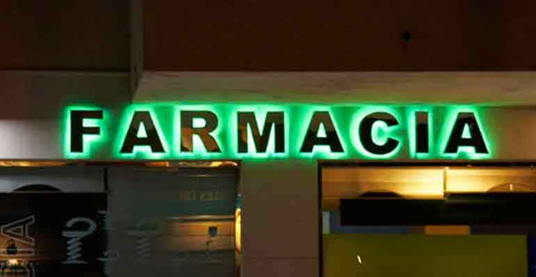 Luminosos - Farmacia